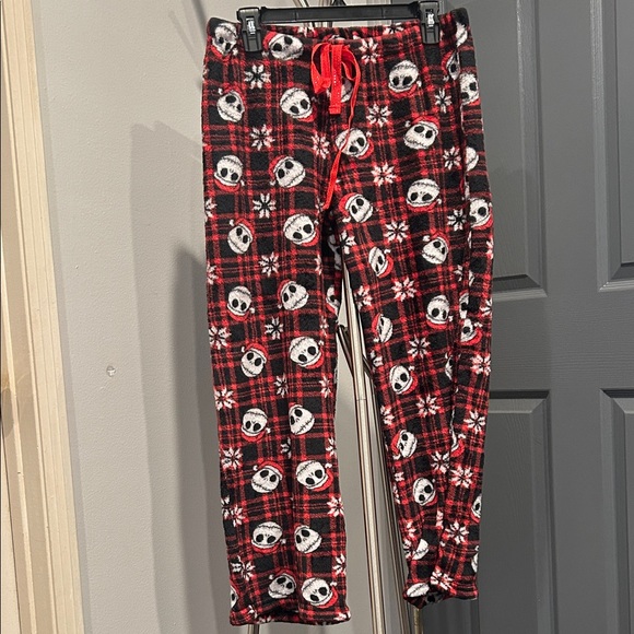 Disney Nightmare Before Christmas Pajama Bottoms - Red and Black. - Picture 1 of 7